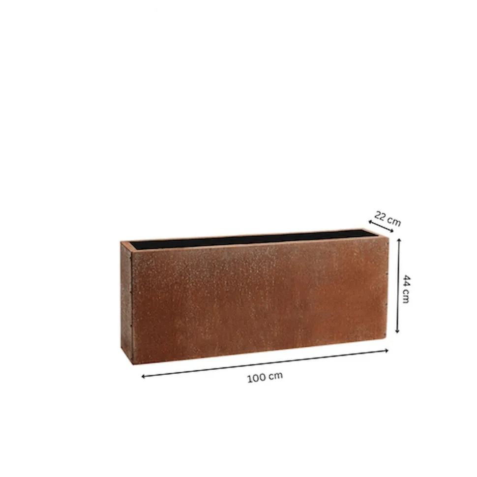 Kukkaruukku GrillSymbol Petteri Wiimaa Lilly-S, 100x22x40cm
