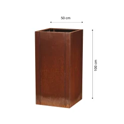 Kukkaruukku GrillSymbol Petteri Wiimaa Manhattan, 50x50x100cm