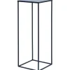 Kukkateline Home4You DEIA CHI M 22x22xK60 cm, musta