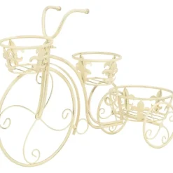 Kukkateline polkupyörän muotoinen vintagetyylinen metalli