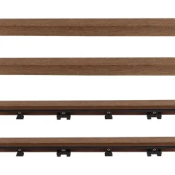 Kulmalista Jabo sisäkulma komposiittiterassilaudoitukselle 30x2.5cm 2kpl