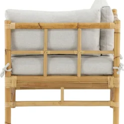 Kulmamoduuli Venture Home Cane -sohvaan, luonnollinen bambu/vaaleanharmaa