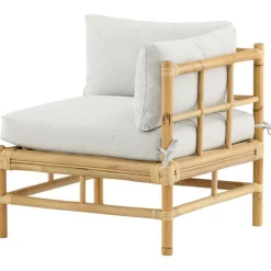 Kulmamoduuli Venture Home Cane -sohvaan, luonnollinen bambu/vaaleanharmaa