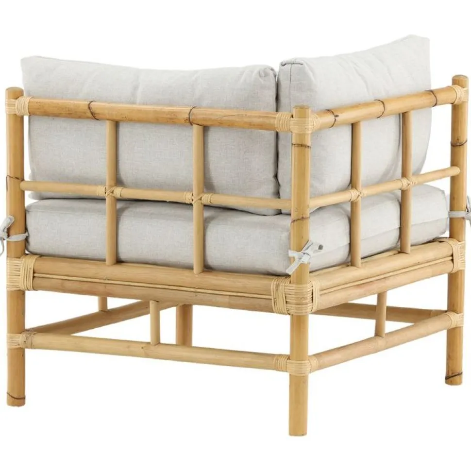 Kulmamoduuli Venture Home Cane -sohvaan, luonnollinen bambu/vaaleanharmaa