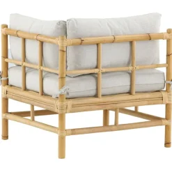 Kulmamoduuli Venture Home Cane -sohvaan, luonnollinen bambu/vaaleanharmaa