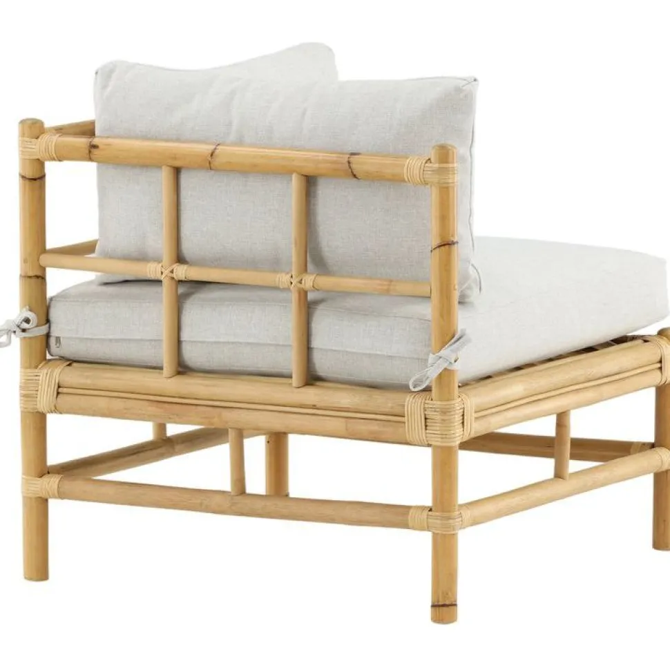 Kulmamoduuli Venture Home Cane -sohvaan, luonnollinen bambu/vaaleanharmaa