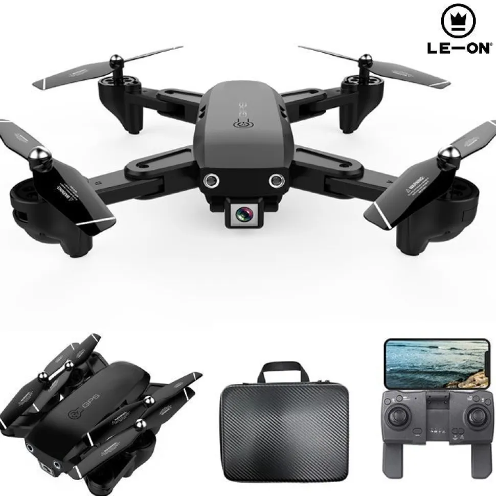 Kuvausdrone Le-On H1166 5G Wifi GPS 1080p
