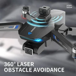 Kuvausdrone Le-On PRO1189MAX, 5G, wifi, GPS, 4K, 2 akulla