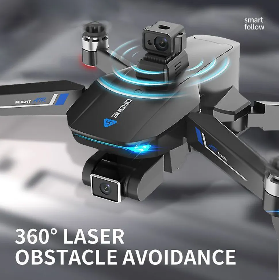 Kuvausdrone Le-On PRO1189MAX, 5G, wifi, GPS, 4K, 2 akulla