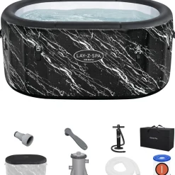 Kylmäallas Lay-Z-Spa Glacial Dip, 420l, musta