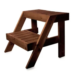 Kylpytynnyrin rappuset PW-Spa puuvalmis 55 cm