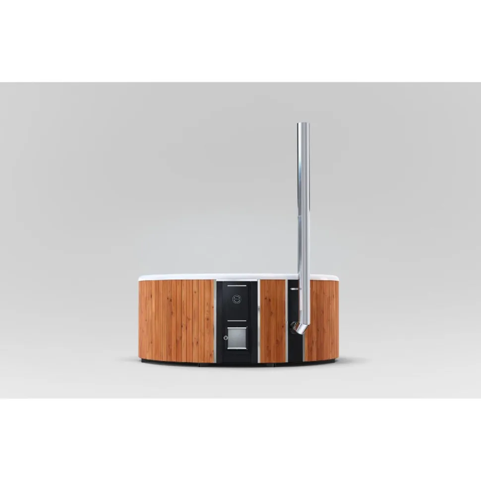 Kylpytynnyri Skargards Regal 220 Dualburn, 8-10 hlöä, Thermowood/valkoinen