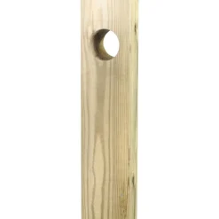 Köysitolppa Piippo vihreä kestopuu 1200mm reikä Ø 40mm
