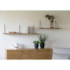 Ladattava pöytävalaisin House Nordic Cardiff, Bluetooth-kaiuttimella, ø18cm, sisä- ja ulkokäyttöön, valkoinen/ruskea