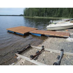 Laituri Pikku-Kuutti, 1.1x2.4m + 2.2x1.6m