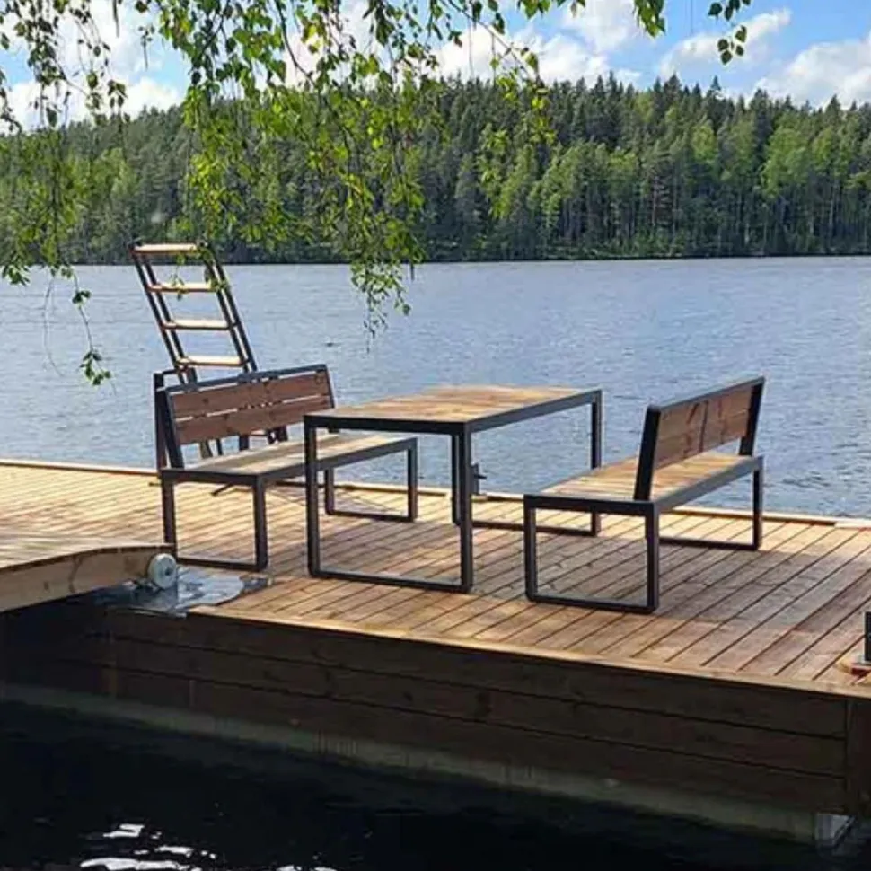 Laituripöytä Savorak, eri värejä