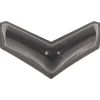 Laiturisuoja Arctic Marine 220x220x100mm kulma harmaa