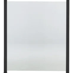Lasikaidepaneeli Hortus alumiinitolpille 100x80cm kirkas lasi