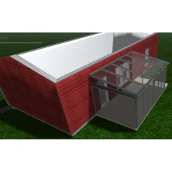 Lasiterassi Maakunnan Lasi 4x2,5 4000x2500 mm eri värejä