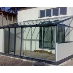 Lasiterassi Maakunnan lasi 6x3 6000x3000 mm eri värejä