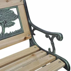 Lasten puinen puutarhapenkki 84 cm