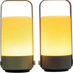 LED-lyhty Paulmann Pauleen Mobile Charm, 3000K, harmaa/vihreä