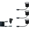 LED-Maavalaisin aloitussetti Paulmann Plug & Shine upotettava RGBW