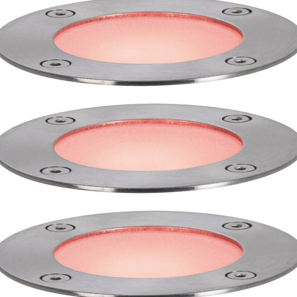 LED-Maavalaisin aloitussetti Paulmann Plug & Shine upotettava RGBW