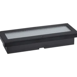 LED-maavalaisin aurinkokennolla Paulmann Domenic, 8x20cm, IP67, 3000K, musta