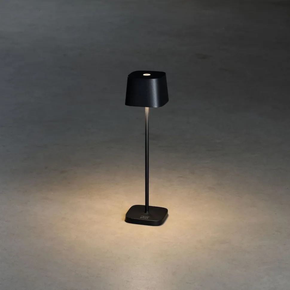 LED-pöytävalaisin Konstsmide Lounge Capri Mini, ladattava, eri värejä