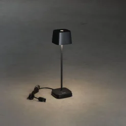 LED-pöytävalaisin Konstsmide Lounge Capri Mini, ladattava, eri värejä