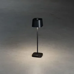 LED-pöytävalaisin Konstsmide Lounge Capri Mini, ladattava, eri värejä