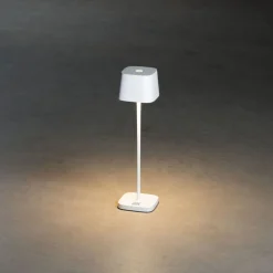 LED-pöytävalaisin Konstsmide Lounge Capri Mini, ladattava, eri värejä