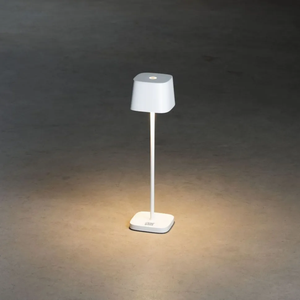LED-pöytävalaisin Konstsmide Lounge Capri Mini, ladattava, eri värejä