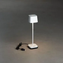 LED-pöytävalaisin Konstsmide Lounge Capri Mini, ladattava, eri värejä
