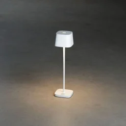 LED-pöytävalaisin Konstsmide Lounge Capri Mini, ladattava, eri värejä