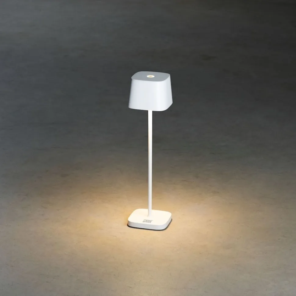 LED-pöytävalaisin Konstsmide Lounge Capri Mini, ladattava, eri värejä