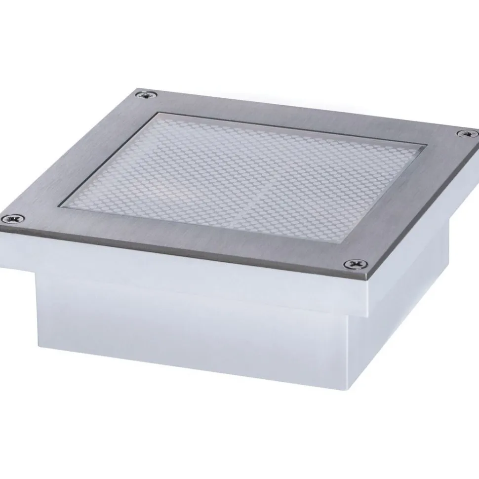 LED-terassivalaisin Paulmann Brick, Smart Home Zigbee 3.0, IP67, 10x10cm, säädettävä värilämpötila, rst