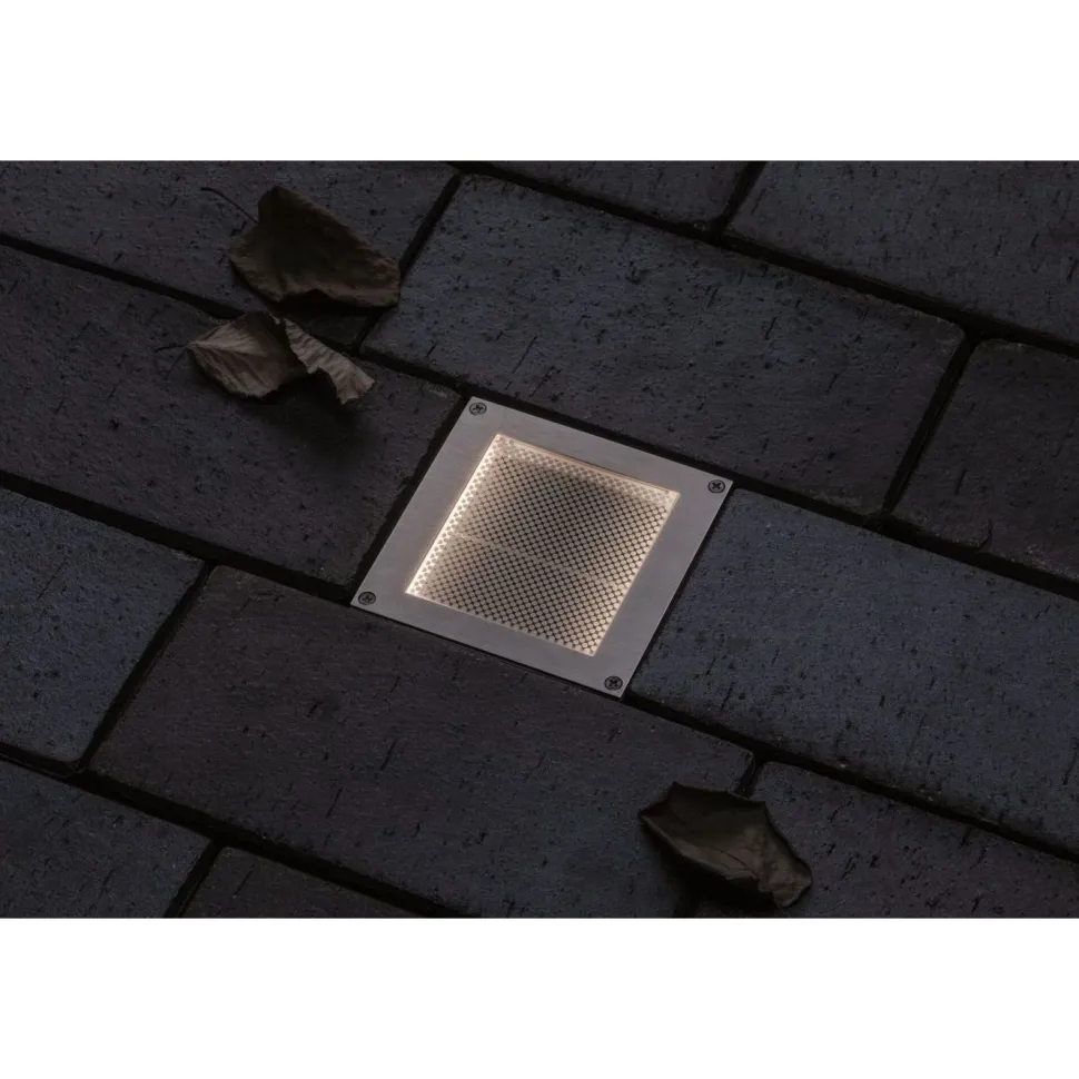 LED-terassivalaisin Paulmann Brick, Smart Home Zigbee 3.0, IP67, 10x10cm, säädettävä värilämpötila, rst