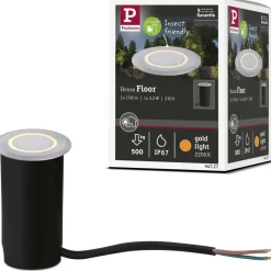 LED-terassivalaisin Paulmann, IP67, 50mm, 2200K, alumiini