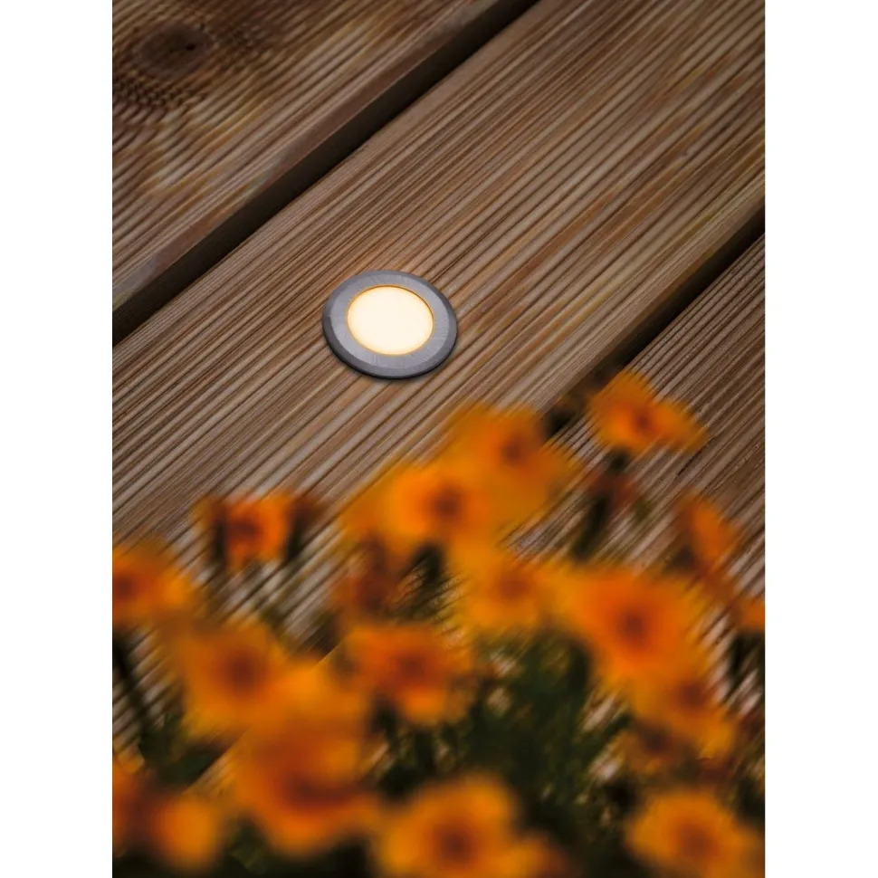 LED-terassivalaisin Paulmann, IP65, 50mm, 2200K, alumiini