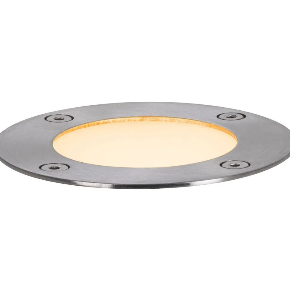 LED-terassivalaisin Paulmann Plug & Shine Floor, IP67, 2200K, 4.5W, antrasiitti