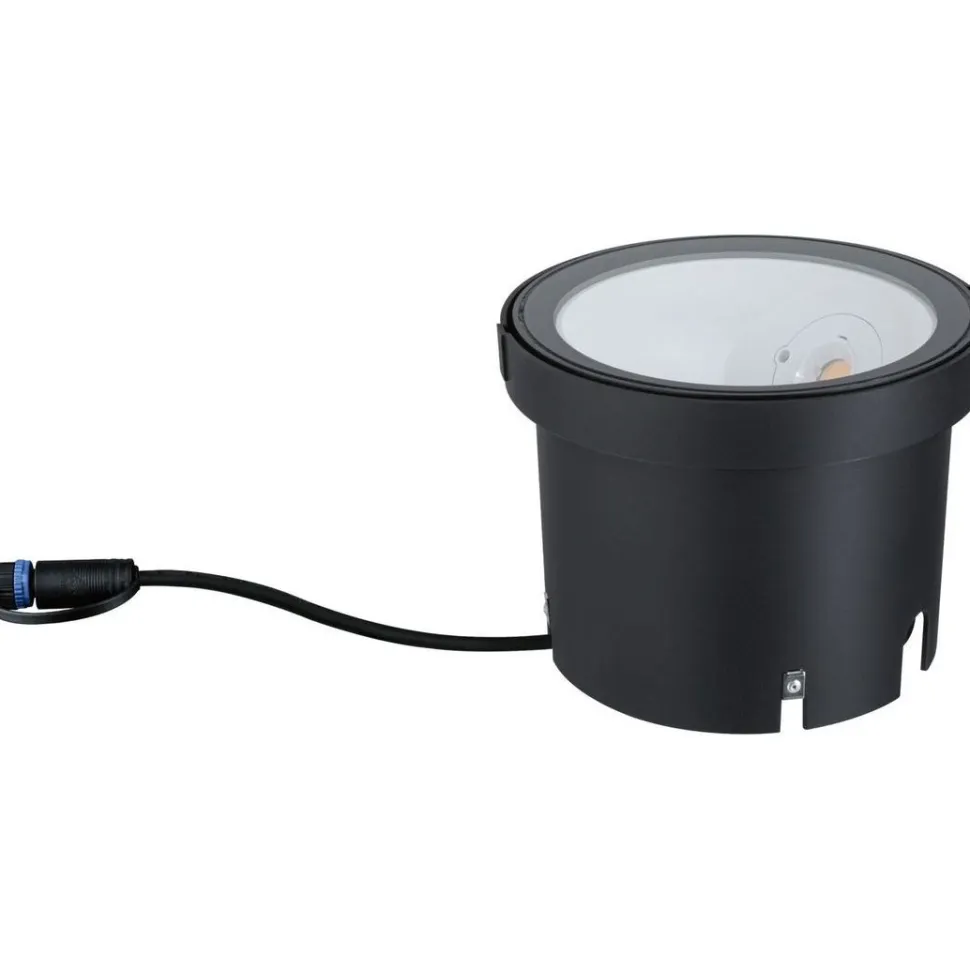 LED-terassivalaisin Paulmann Plug & Shine Ocos, IP67, 3000K, antrasiitti