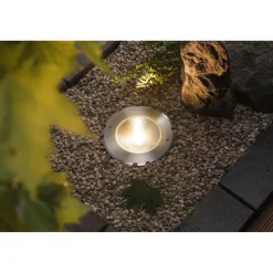 LED-terassivalaisin Paulmann Vanea, IP67, 16cm, 3000K, korroosionkestävä, alumiini
