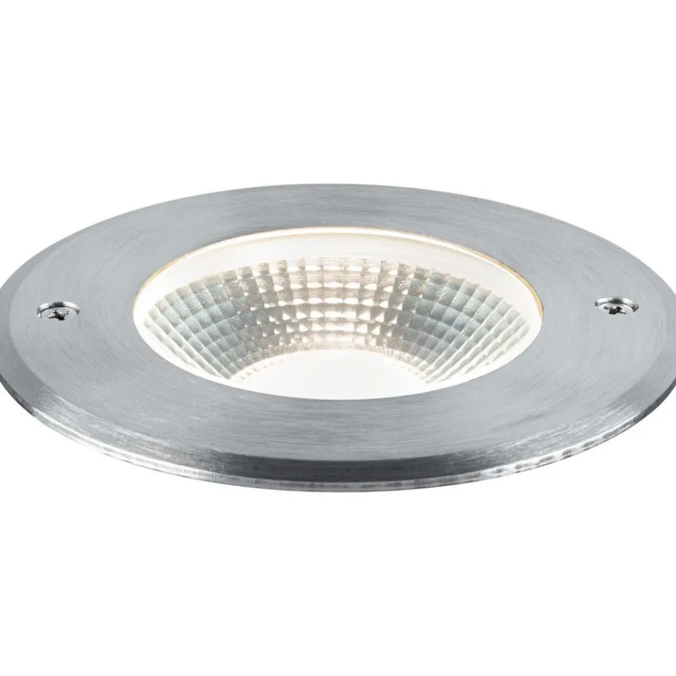 LED-terassivalaisin Paulmann Vanea, IP67, 10cm, 3000K, korroosionkestävä, alumiini