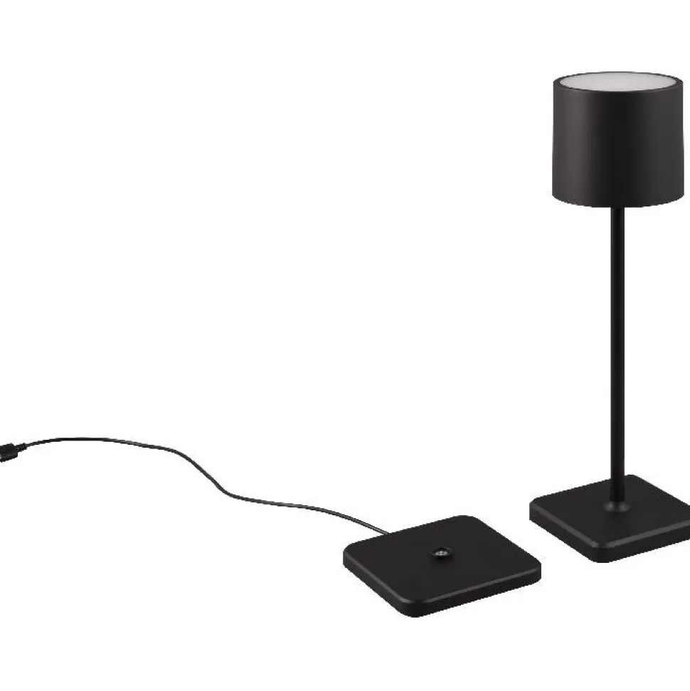 LED-ulkopöytävalaisin Trio Fernandez, ladattava