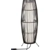 LED-ulkovalaisin Paulmann Plug & Shine Basket, 60cm, IP44, 3000K, ruskea