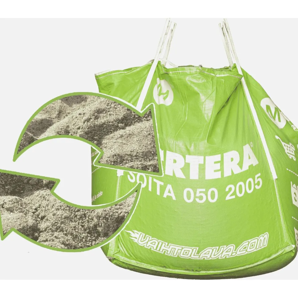 Leikkihiekka Sortera Suursäkki M, 1000kg