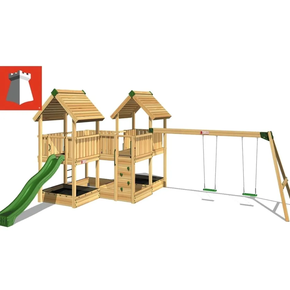 Leikkikeskus Hy-land P6 sis. keinumoduuli