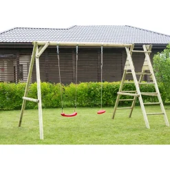 Leikkiteline Palmako Holger sis. 2 keinua + kiipeilyteline